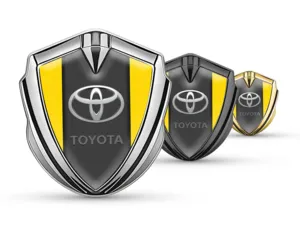 Toyota Custom Car Badge Minimal Style Universal Fit